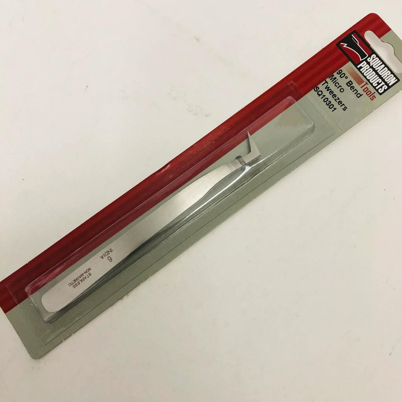 Squadron Tools Micro Tweezers 90 Deg Bend 10301